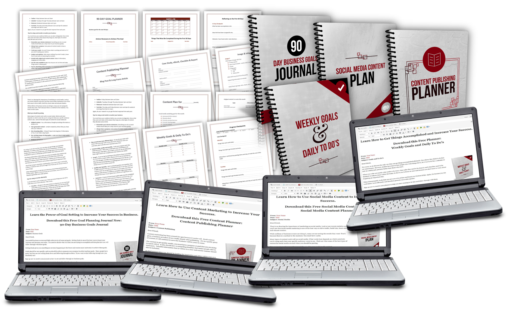 Free PLR - Business Journals and Planners