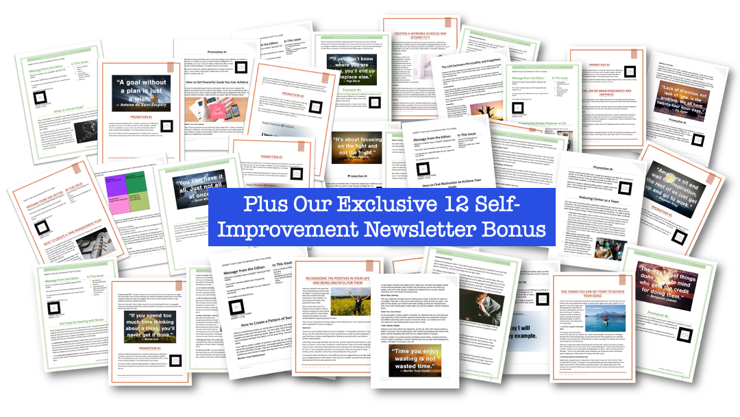 12 More Printable Newsletter Bonus
