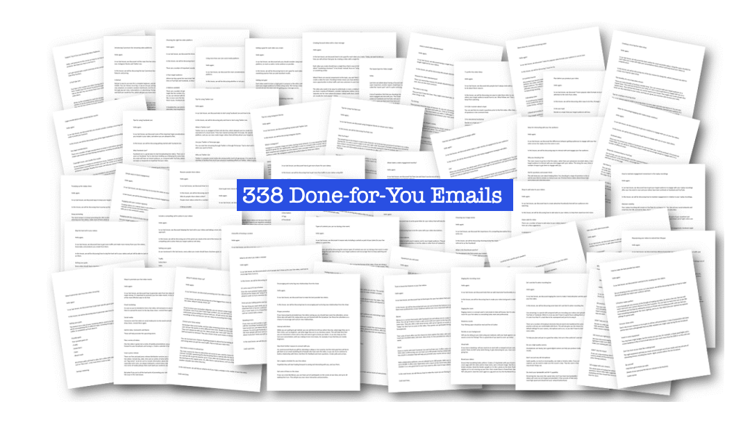 338 Done-for-You PLR Emails