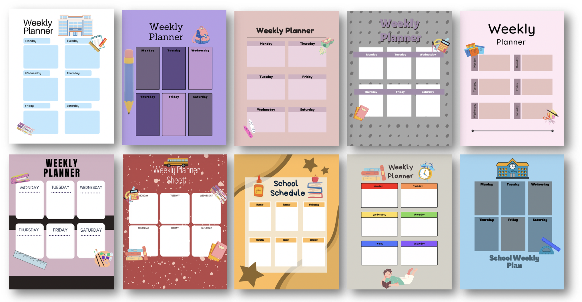 Free Homeschooling PLR Planner Pages