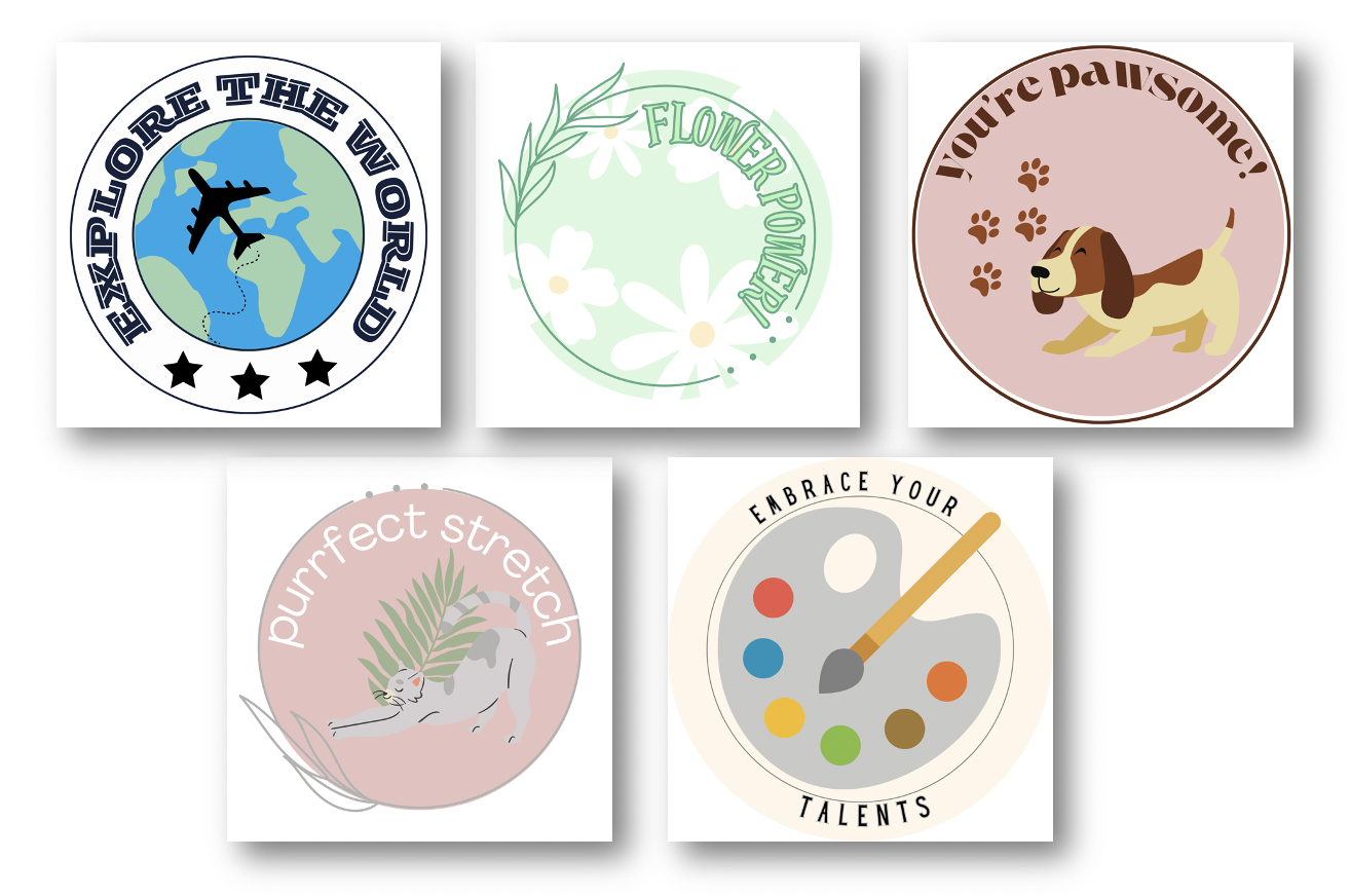 Free Printable Stickers with PLR Rights