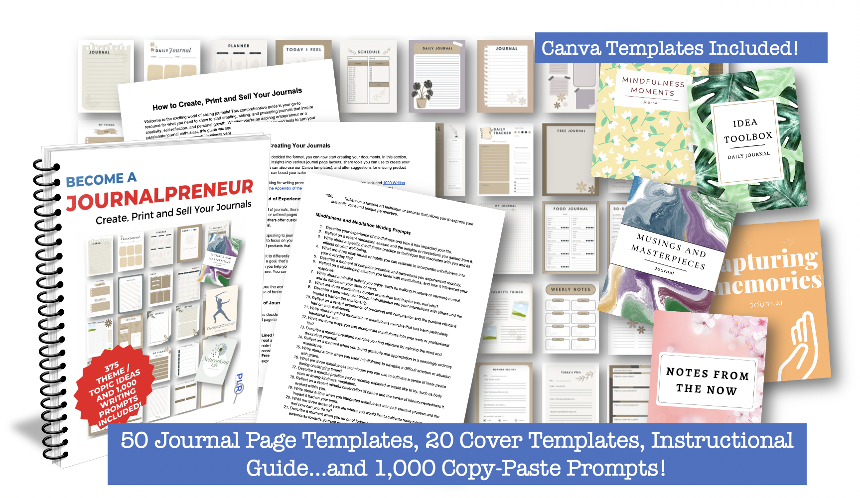 Become a Journalpreneur - with PLR Templates