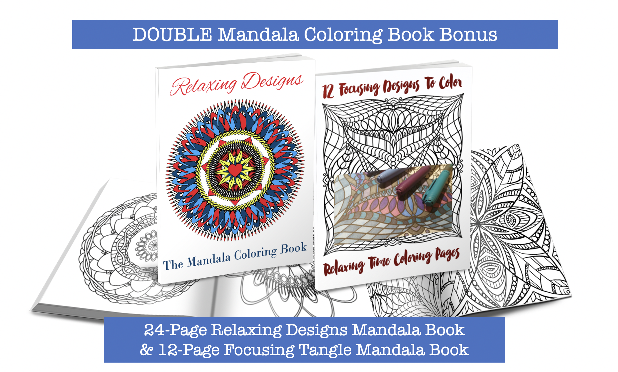 2 Bonus Coloring Books!