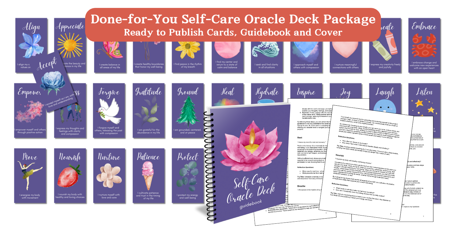 DFY Oracle Card Package